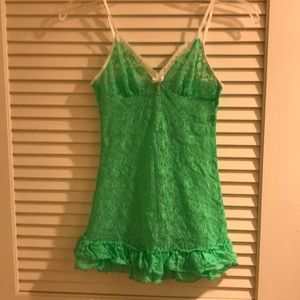 NWOT Victoria Secret Lace Short Nightgown, Size S